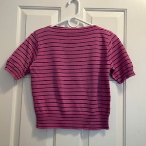 Vintage short sleeve sweater